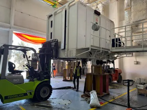 Legacy Flight Simulator Dismantling & Relocation Legacy Flight Simulator Dismantling & Relocation